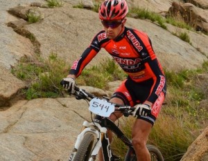 Drew - 2nd at US Cup MTB Race (2012)