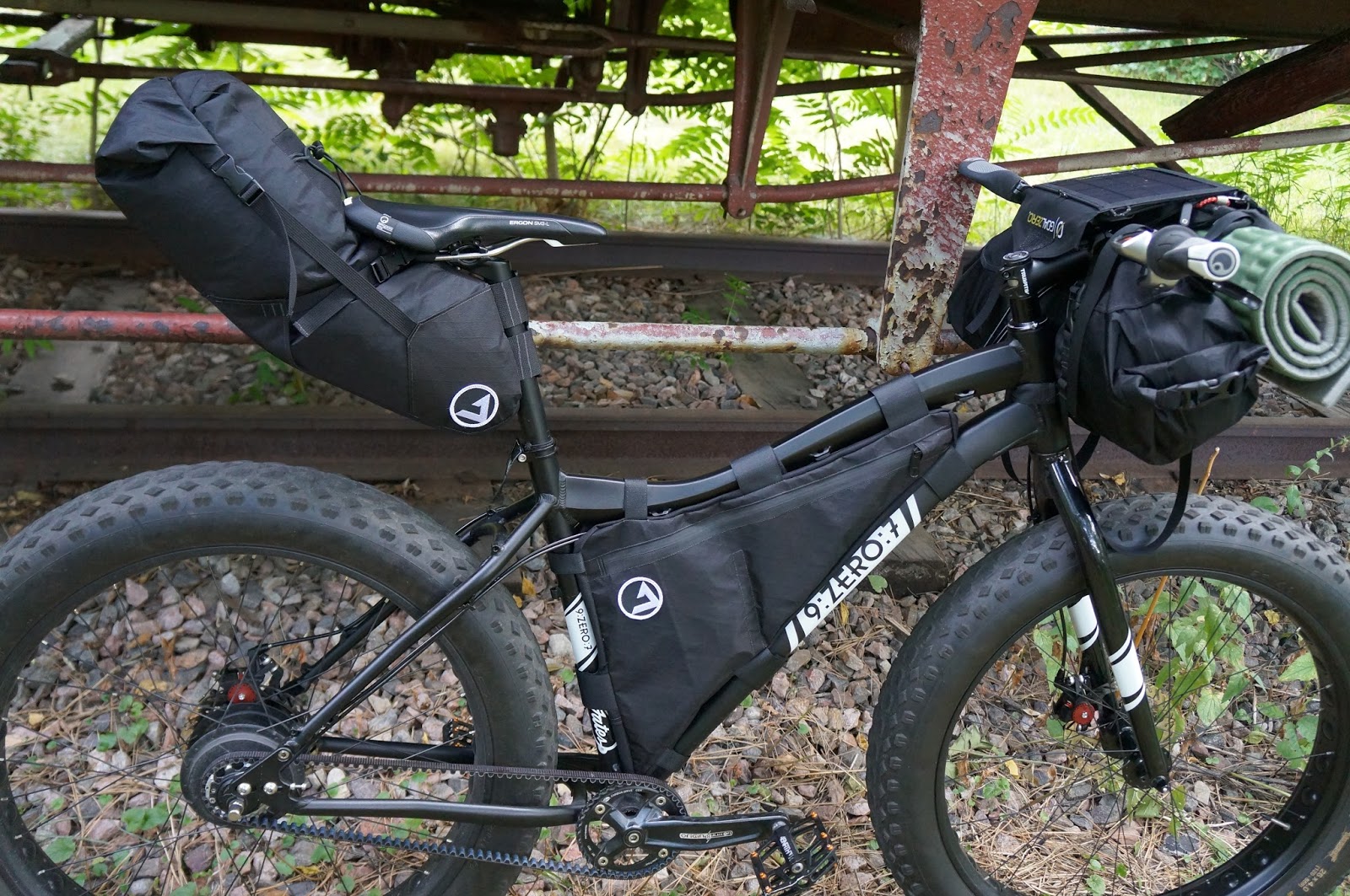 9:zero:7 fat bike with J Pak set up. (Geoff Harper Photography)