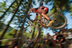 Missoula Jump while racing pan blur 2012