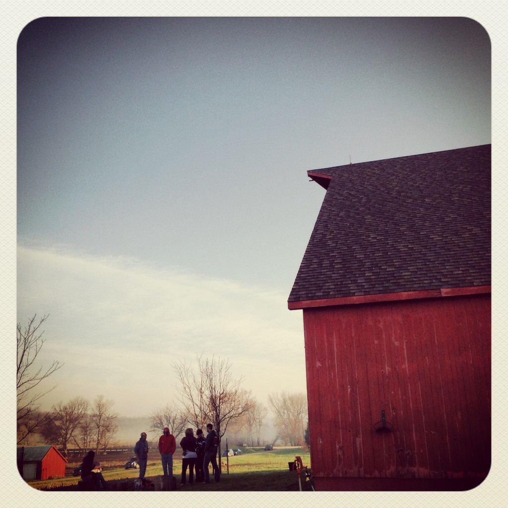 Finish Line Barn, Close Up